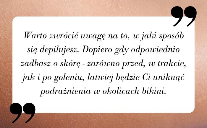 Czym golić bikini i jak to zrobić, by nie pojawiły się podrażnienia i ropne krosty?